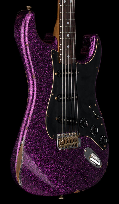 Fender Custom Shop Empire 67 Stratocaster Relic - Magenta Sparkle #82911