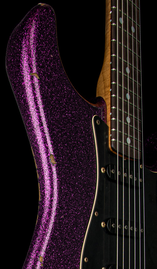 Fender Custom Shop Empire 67 Stratocaster Relic - Magenta Sparkle #82911