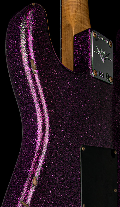 Fender Custom Shop Empire 67 Stratocaster Relic - Magenta Sparkle #82911