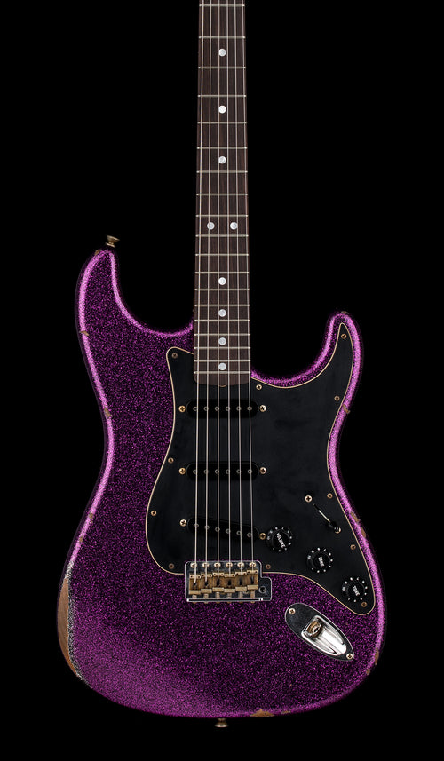 Fender Custom Shop Empire 67 Stratocaster Relic - Magenta Sparkle #82911