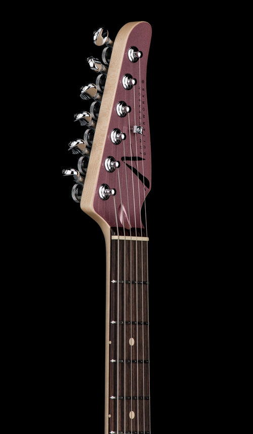 Used Tom Anderson Icon Classic Short Scale - Burgundy Mist #2724N with Original Hard Case