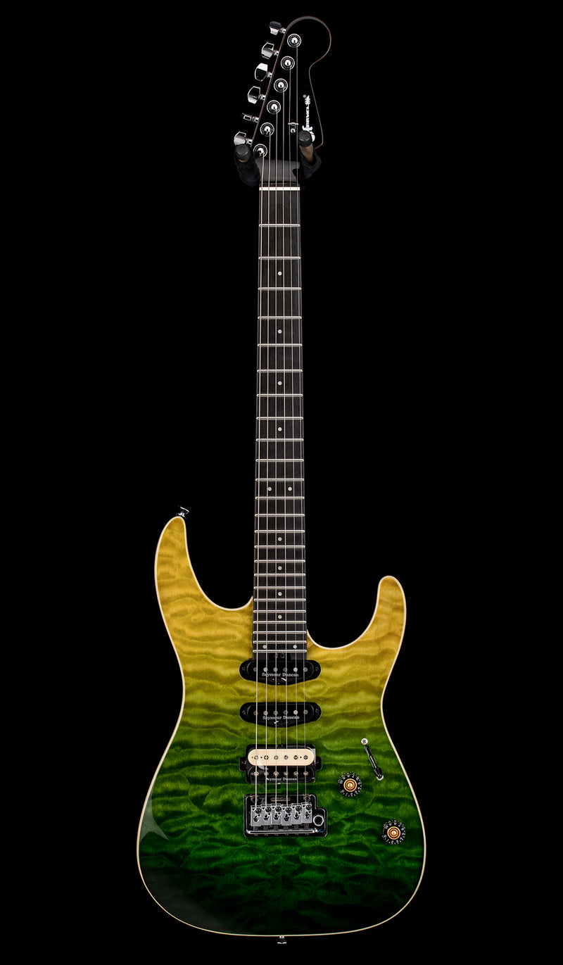 Charvel Pro-Mod Plus Dinky DK24 HSS 2PT QM - Zombie Fade #00316
