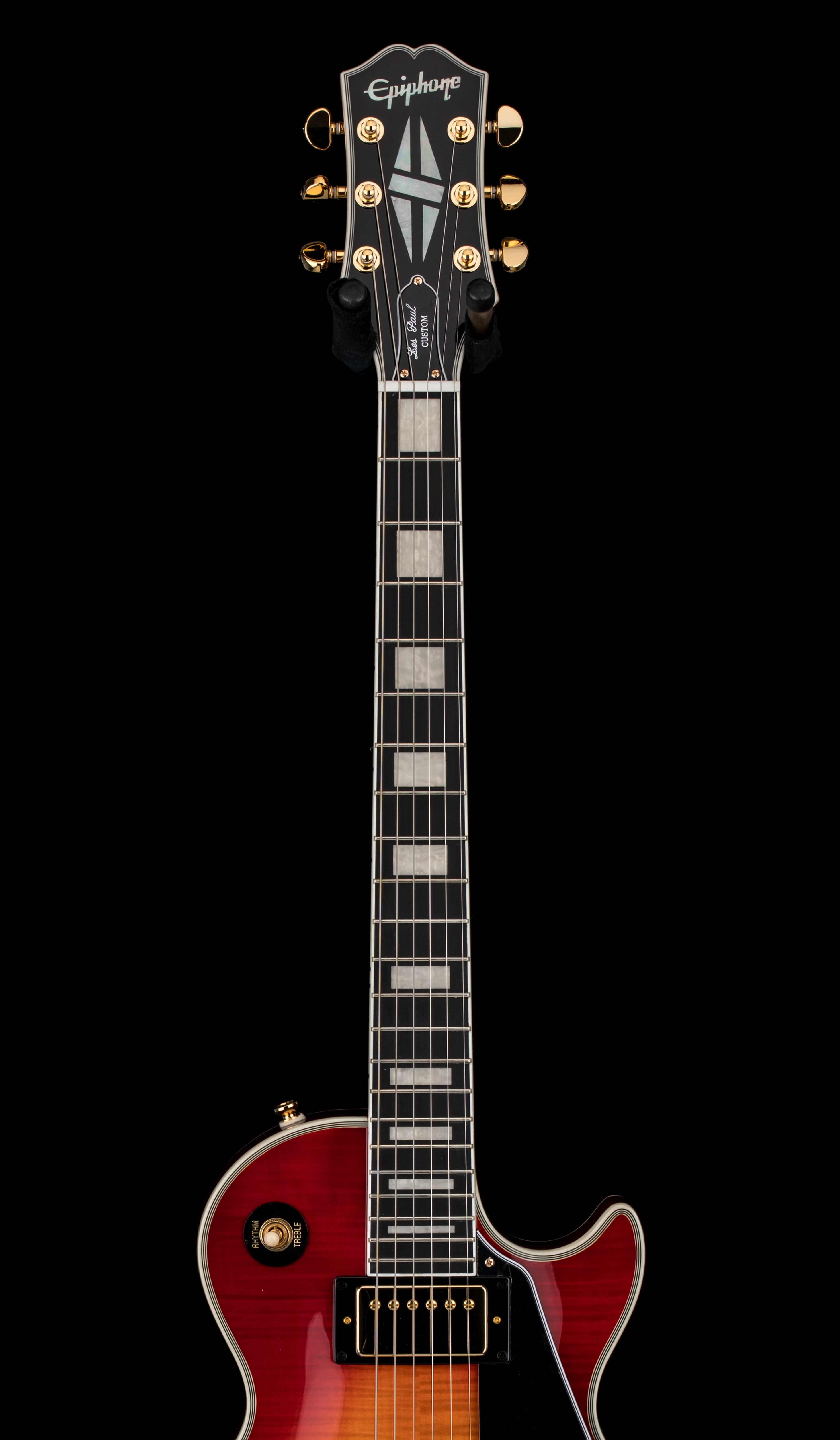 Epiphone Les Paul custom HS チェリーサンバースト Epiphone Les Paul Custom Figured - Heritage Cherry Sunburst #22029