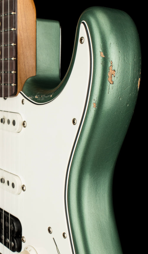Fender Custom Shop Masterbuilt Paul Waller 1962 Stratocaster HSS Journeyman Relic - Jade Mist Metallic #47182