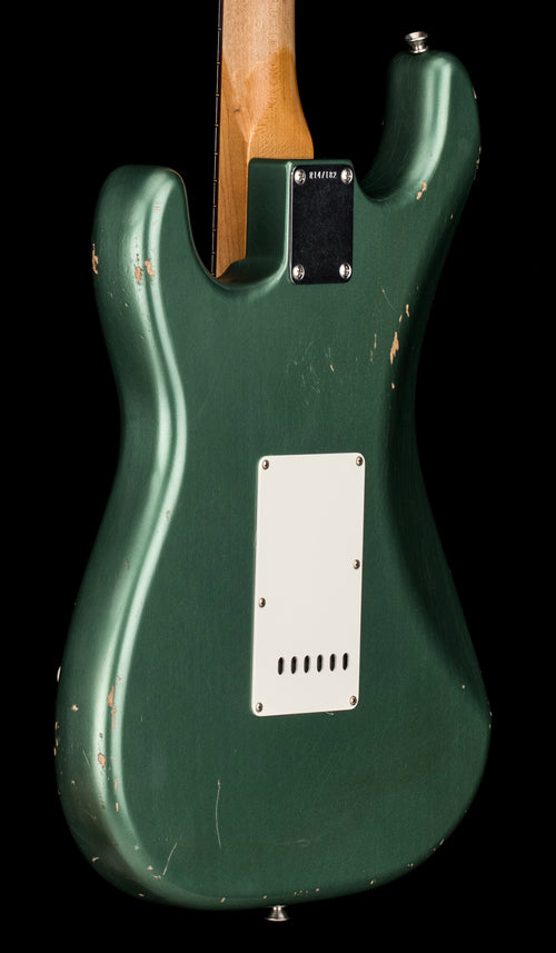 Fender Custom Shop Masterbuilt Paul Waller 1962 Stratocaster HSS Journeyman Relic - Jade Mist Metallic #47182