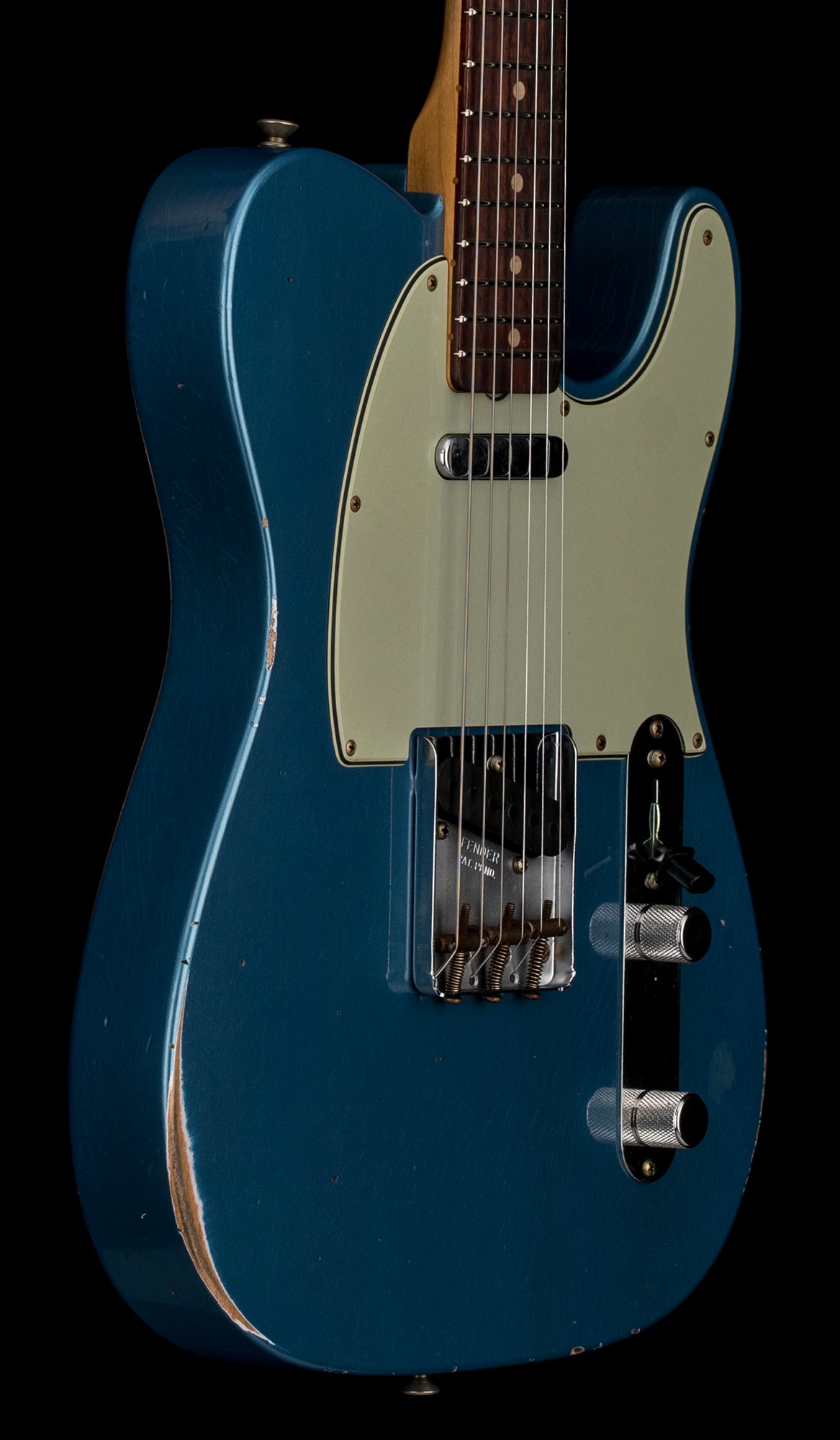 Fender Custom Shop 1963 Telecaster Relic - Aged Lake Placid Blue