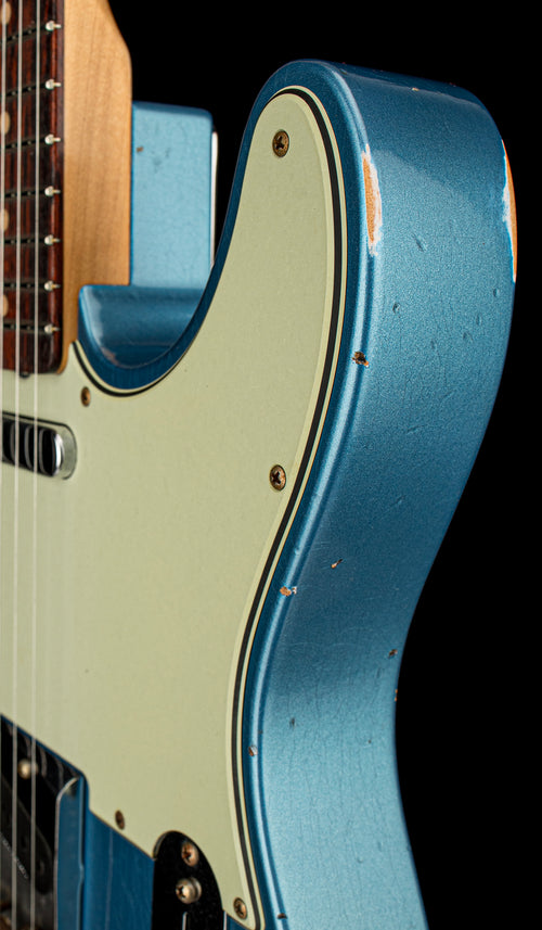 Fender Custom Shop 1963 Telecaster Relic - Aged Lake Placid Blue #91274
