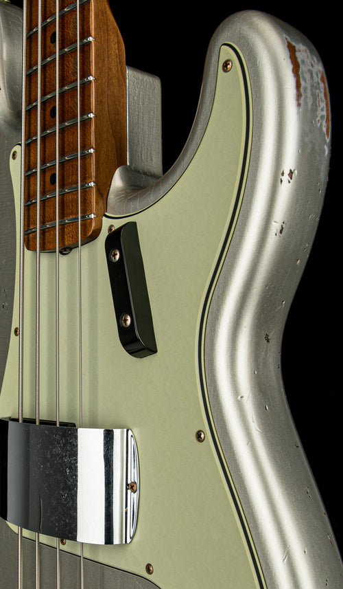 Fender Custom Shop Empire 58 Precision Bass Heavy Relic - Faded Aged Inca Silver #88198