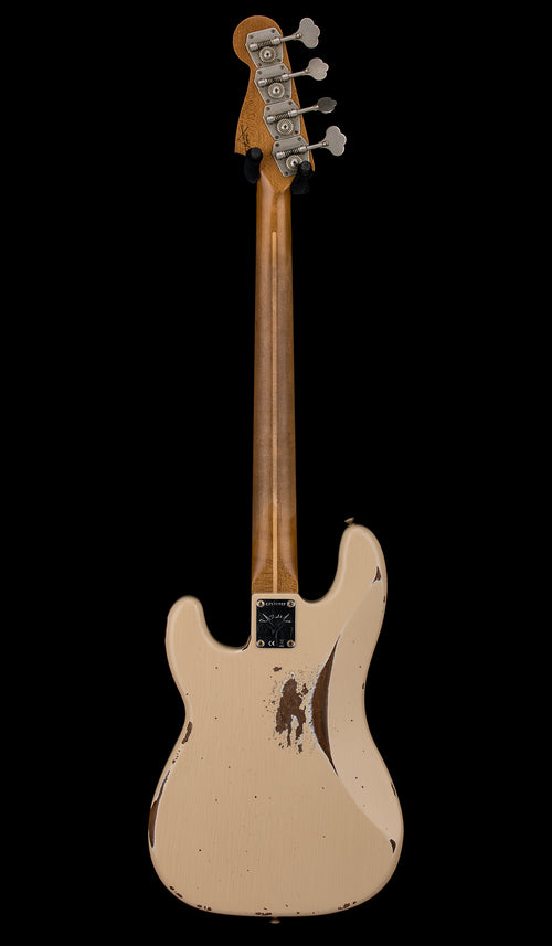 Fender Custom Shop Empire 58 Precision Bass Heavy Relic - Faded Aged Desert Sand #86992