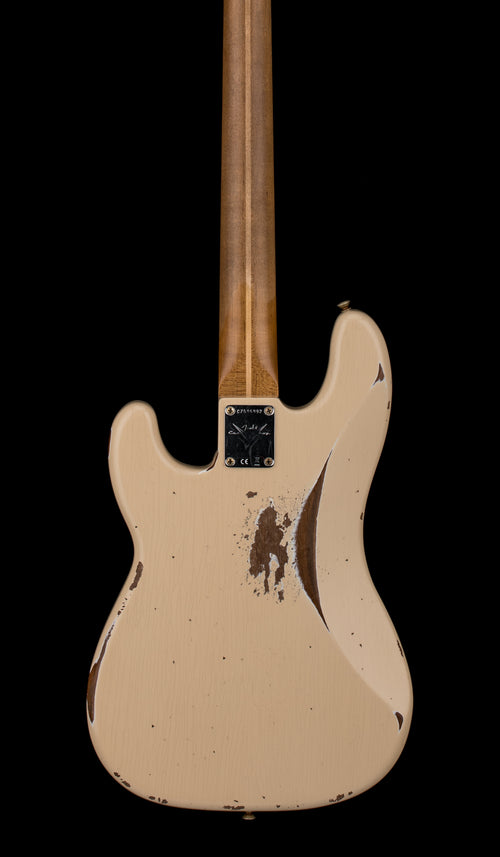 Fender Custom Shop Empire 58 Precision Bass Heavy Relic - Faded Aged Desert Sand #86992