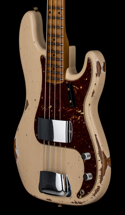 Fender Custom Shop Empire 58 Precision Bass Heavy Relic - Faded Aged Desert Sand #86992
