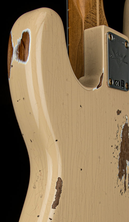 Fender Custom Shop Empire 58 Precision Bass Heavy Relic - Faded Aged Desert Sand #86992