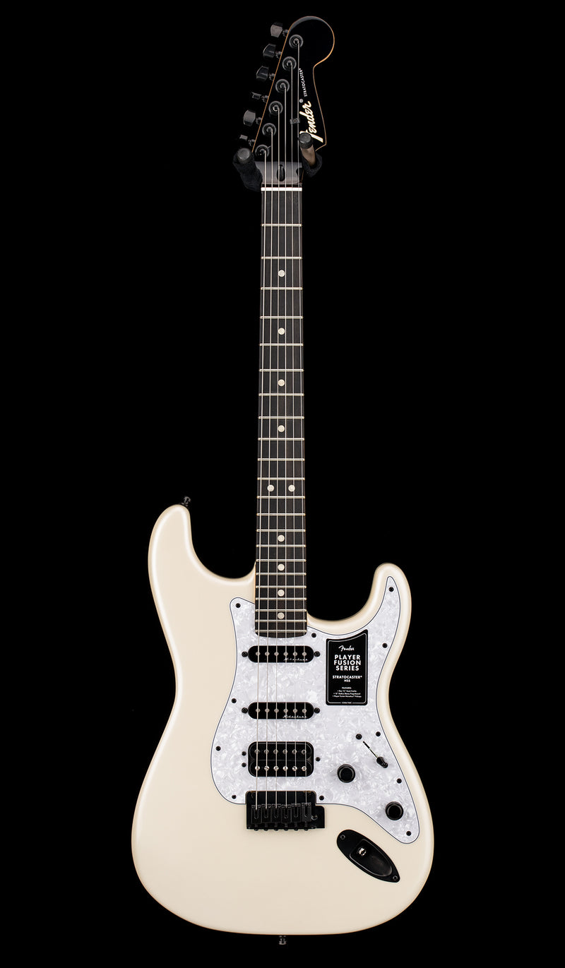 Fender Limited Edition Player Fusion Stratocaster HSS - Olympic Pearl #86845