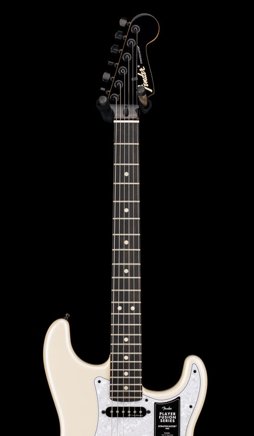 Fender Limited Edition Player Fusion Stratocaster HSS - Olympic Pearl #86845