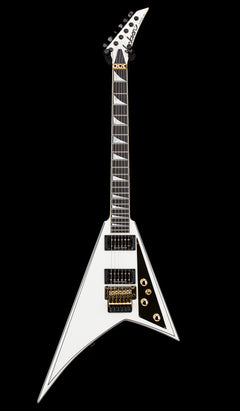 Jackson Custom Shop Korina RR 2H FR - Snow White #4174 (Empire Music Spec)
