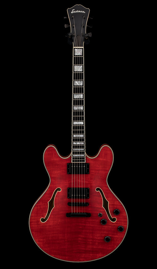 Used Eastman T486-ED El Diablo Thinline Prototype - Cherry #PROTOTYPE with Original Hard Case