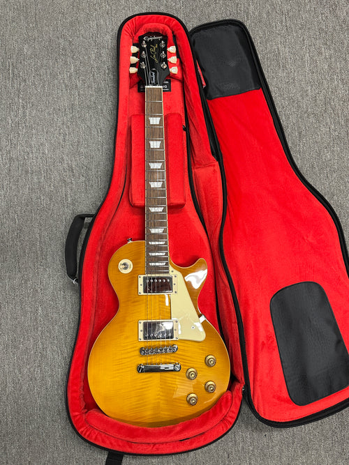 Used Epiphone Les Paul Standard 50s (2023) - Honeyburst #25269 with Gig Bag