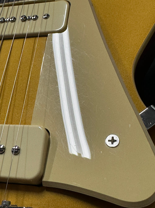 Used Epiphone 1956 Les Paul Standard Pro (2014) - Metallic Goldtop #11907 with Hard Case