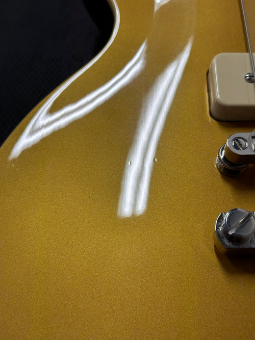 Used Epiphone 1956 Les Paul Standard Pro (2014) - Metallic Goldtop #11907 with Hard Case