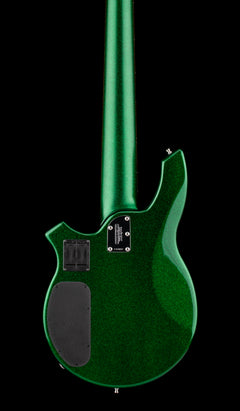 Used Ernie Ball Music Man Bongo 6 HS (2013) - Emerald Green Sparkle #43092 with Original Hard Case