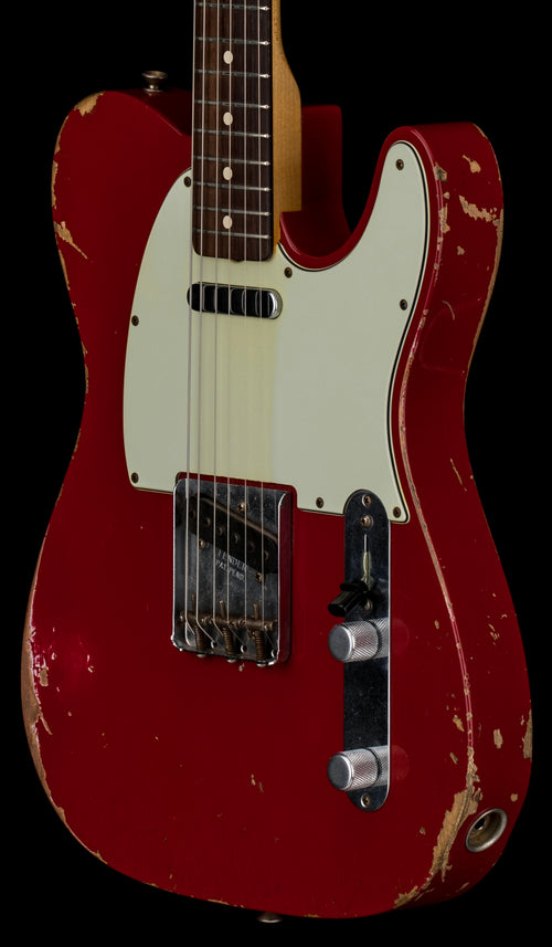 Used Fender Custom Shop 1963 Telecaster Relic (2014) - Dakota Red #74978 with Original Hard Case