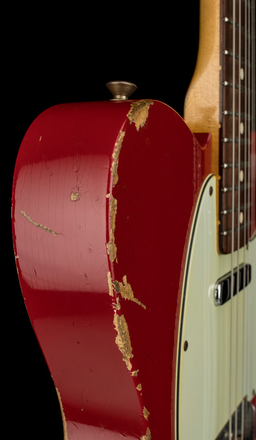 Used Fender Custom Shop 1963 Telecaster Relic (2014) - Dakota Red #74978 with Original Hard Case