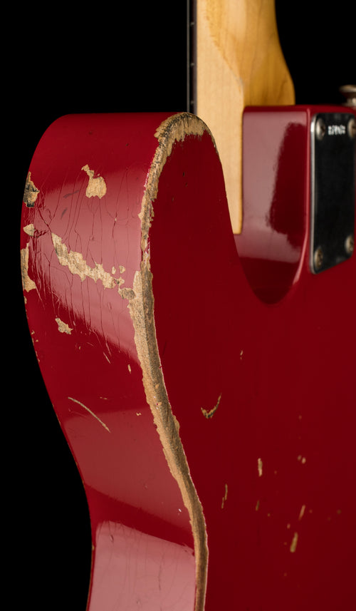 Used Fender Custom Shop 1963 Telecaster Relic (2014) - Dakota Red #74978 with Original Hard Case