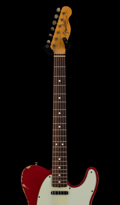 Used Fender Custom Shop 1963 Telecaster Relic (2014) - Dakota Red #74978 with Original Hard Case
