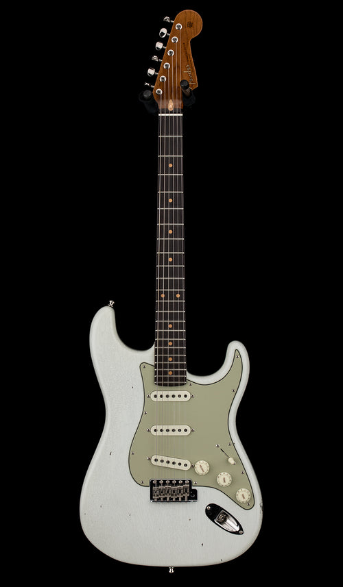 Used Fender Custom Shop Sweetwater GT11 Stratocaster Journeyman Relic (2025) - Olympic White/3-Color Sunburst #41567 with Original Hard Case