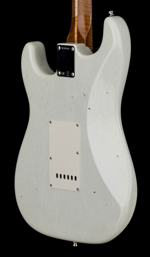 Used Fender Custom Shop Sweetwater GT11 Stratocaster Journeyman Relic (2025) - Olympic White/3-Color Sunburst #41567 with Original Hard Case