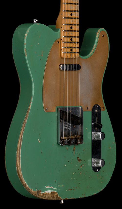 Used Fender Custom Shop '50s Telecaster Heavy Relic (2011) - Celedon Green #10788 with Original Hard Case