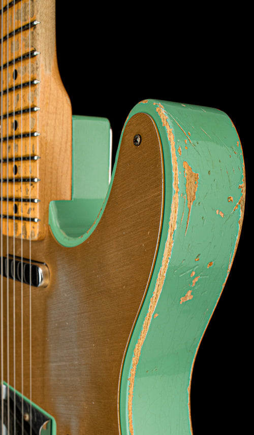 Used Fender Custom Shop '50s Telecaster Heavy Relic (2011) - Celedon Green #10788 with Original Hard Case
