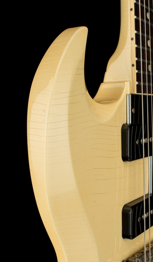 Used Gibson Custom Shop 1963 SG Special Reissue Murphy Lab Ultra Light Aged (2026) - Classic White #00283 with Original Hard Case