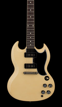 Used Gibson Custom Shop 1963 SG Special Reissue Murphy Lab Ultra Light Aged (2026) - Classic White #00283 with Original Hard Case
