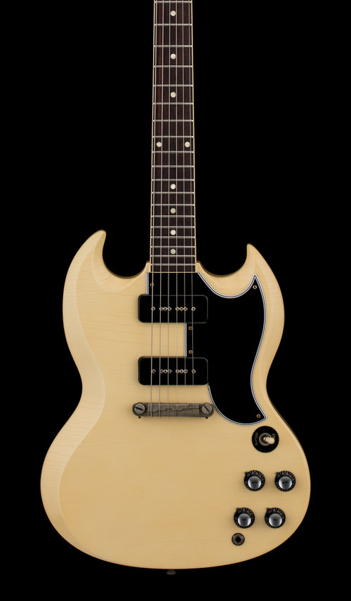 Used Gibson Custom Shop 1963 SG Special Reissue Murphy Lab Ultra Light Aged (2026) - Classic White #00283 with Original Hard Case