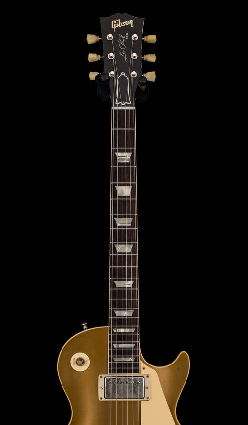 Used Gibson Custom Shop 1957 Les Paul Goldtop Darkback Murphy Lab Light Aged (2025) - Double Gold #75908 with Original Hard Case