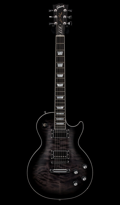 Used Gibson Limited Edition Mark Morton Les Paul Modern Quilt (2025) - Translucent Ebony Burst Satin #59147 with Original Hard Case