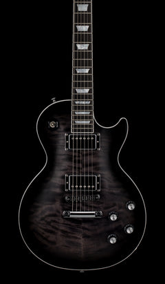 Used Gibson Limited Edition Mark Morton Les Paul Modern Quilt (2025) - Translucent Ebony Burst Satin #59147 with Original Hard Case