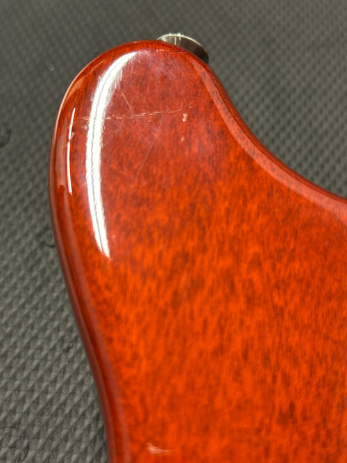Used Hamer Eclipse (1995) - Cherry Transparent #40041 with Original Hard Case
