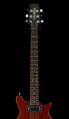 Used Hamer Eclipse (1995) - Cherry Transparent #40041 with Original Hard Case