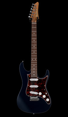 Used Ibanez AZ2203NT Prestige (2025) - Dark Tide Blue Flat #03495 with Original Hard Case
