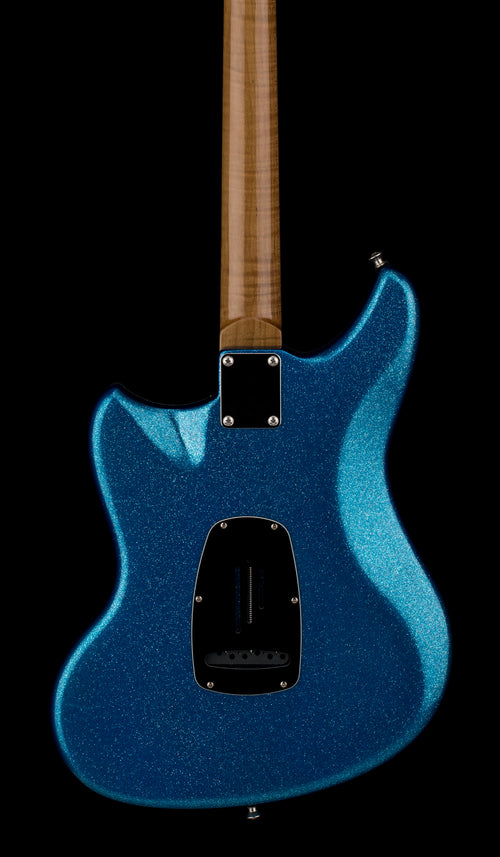 Used Kauer Electroliner (2023 NAMM) - Poseidon Blue Flake #137 with Gig Bag