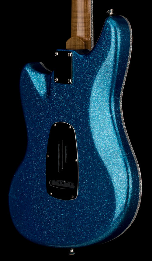 Used Kauer Electroliner (2023 NAMM) - Poseidon Blue Flake #137 with Gig Bag