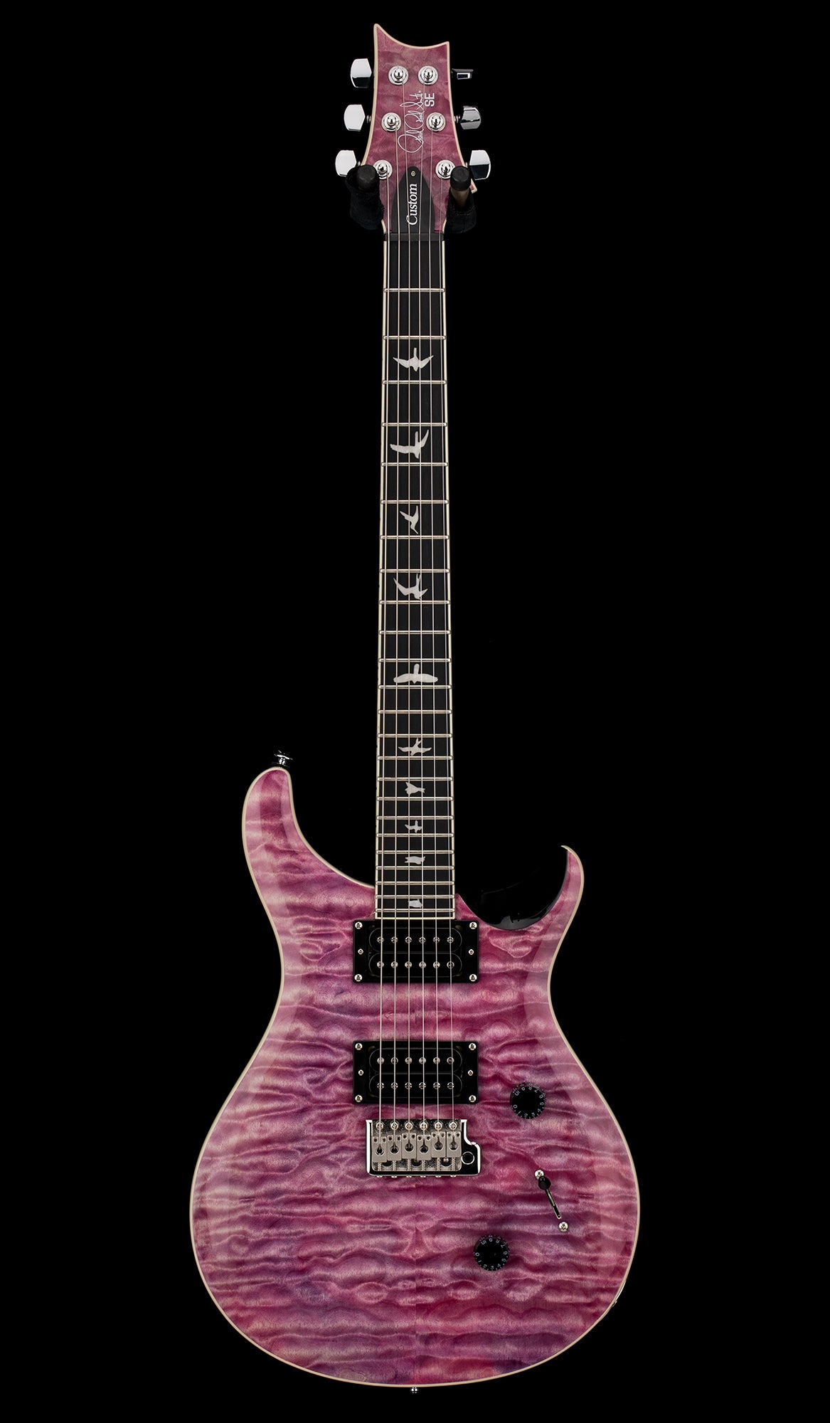 Used PRS SE Custom 24 (2024) - Violet #20031 with Original Gig-Bag