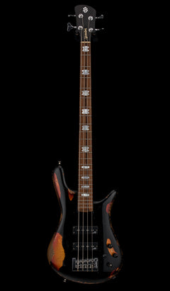 Used Spector Custom Shop NS-2 Kelly's Relic (2025) - Black/Sunburst #2066 with Original Hard Case