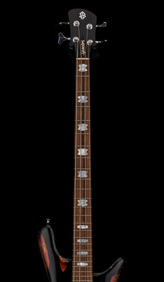 Used Spector Custom Shop NS-2 Kelly's Relic (2025) - Black/Sunburst #2066 with Original Hard Case