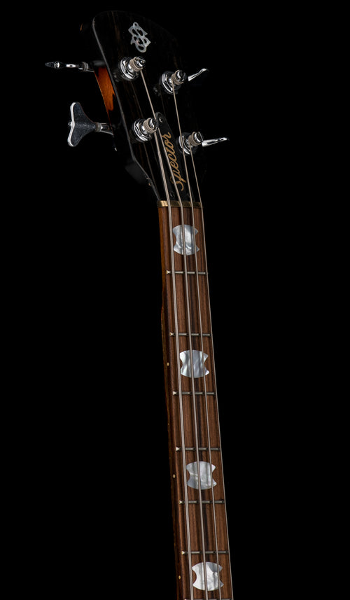 Used Spector Custom Shop NS-2 Kelly's Relic (2025) - Black/Sunburst #2066 with Original Hard Case