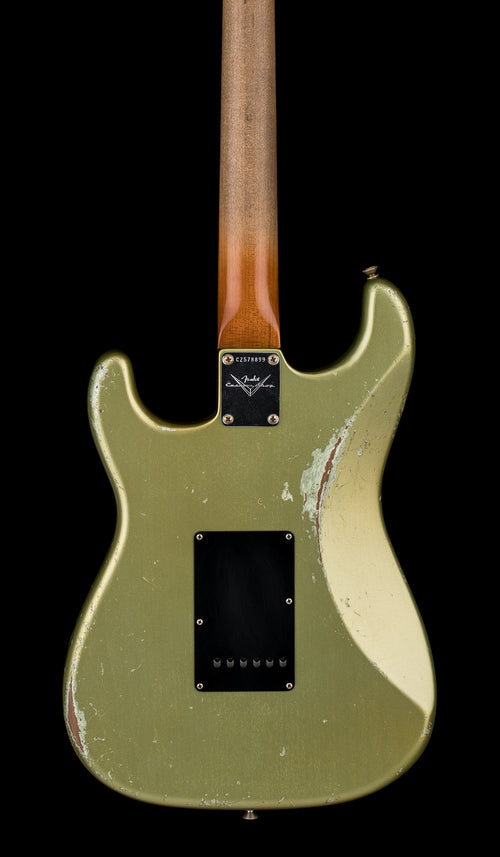 Fender Custom Shop Levi Perry Masterbuilt Empire 67 Stratocaster Relic - Super Aged Sage Green Metallic #78899