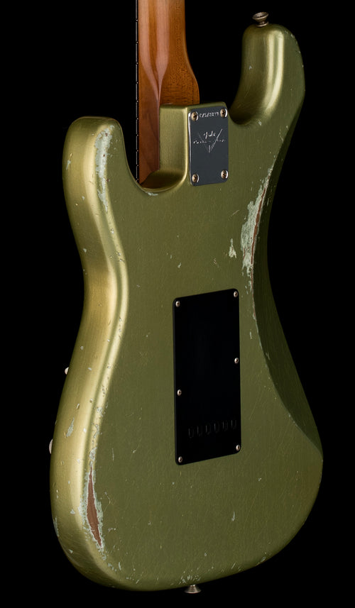 Fender Custom Shop Levi Perry Masterbuilt Empire 67 Stratocaster Relic - Super Aged Sage Green Metallic #78899