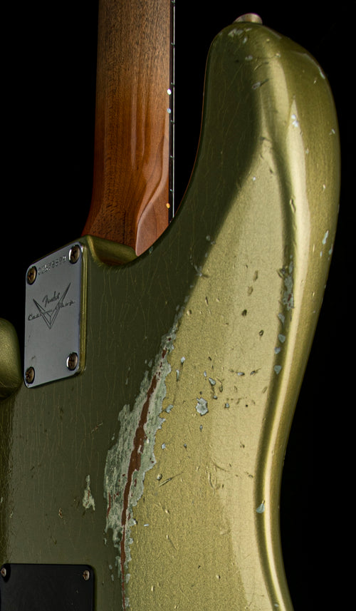 Fender Custom Shop Levi Perry Masterbuilt Empire 67 Stratocaster Relic - Super Aged Sage Green Metallic #78899